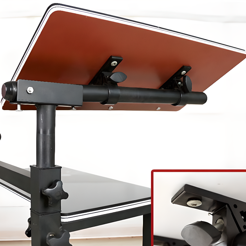 Scrivania Regolabile in Altezza con Ruote – Postazione Sit-Stand Mobile per Smart Working