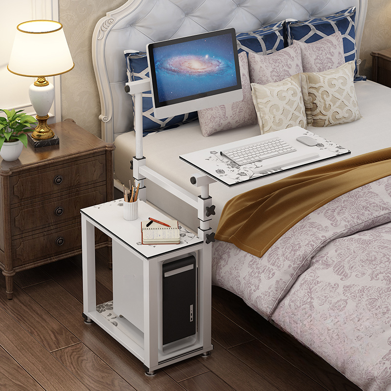 Scrivania Regolabile in Altezza con Ruote – Postazione Sit-Stand Mobile per Smart Working