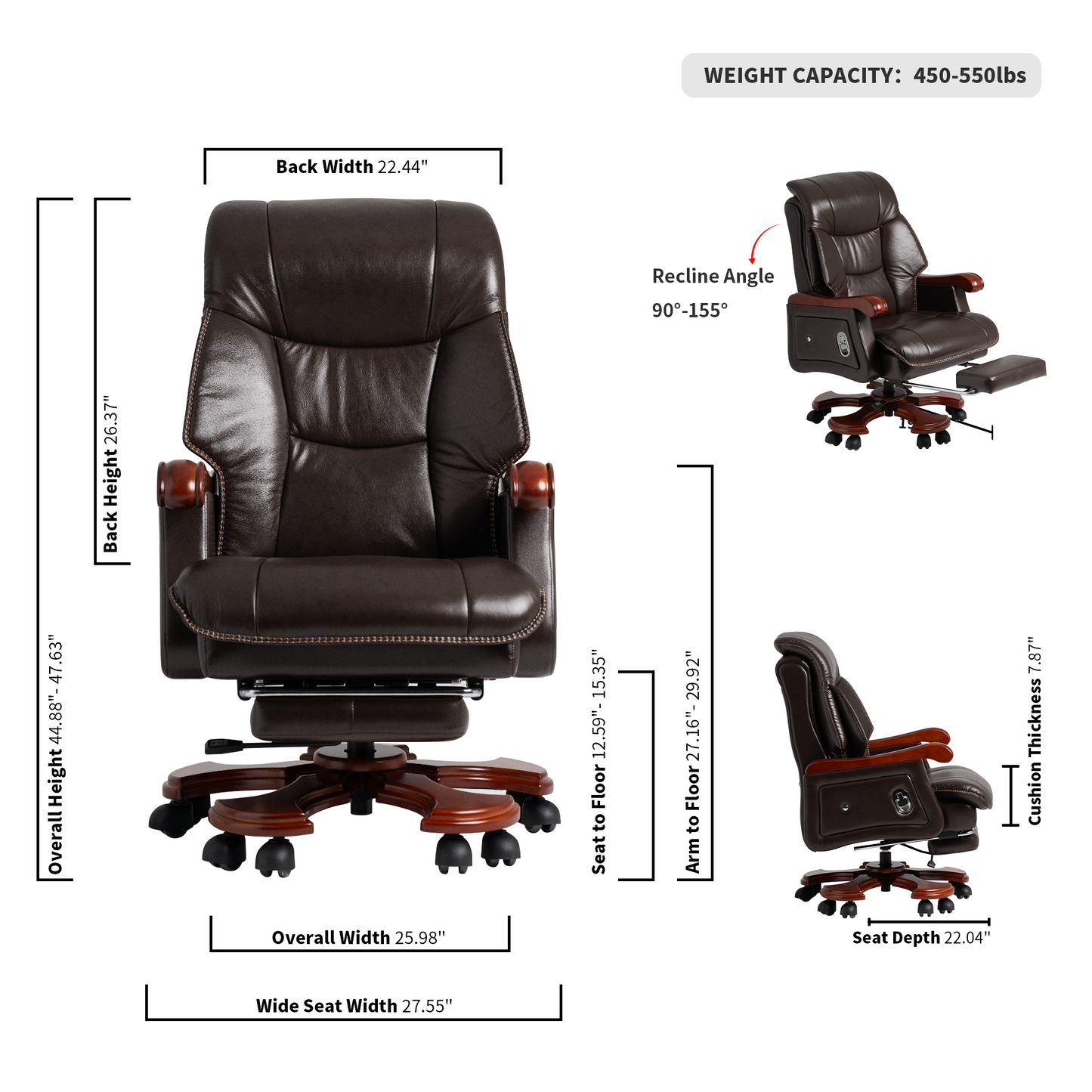 Jones Sedia da ufficio massaggiante