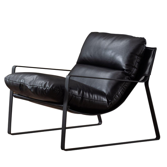 Poltrona Lounge Moderna con Imbottitura Spessa – Poltrona Relax Design