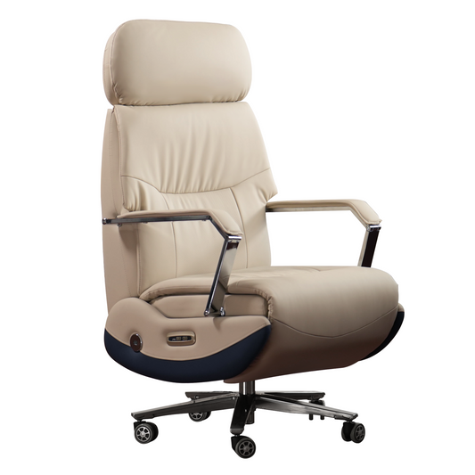Sedia da Ufficio Reclinabile Carlo – Poltrona Relax Elettrica da Scrivania