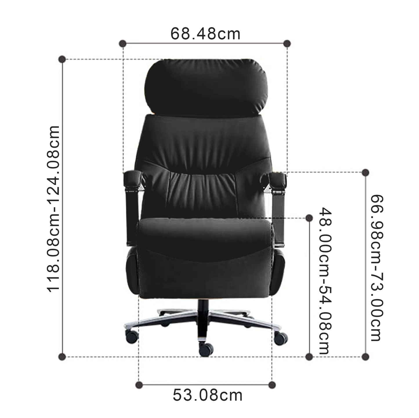Sedia da Ufficio Reclinabile Carlo – Poltrona Relax Elettrica da Scrivania