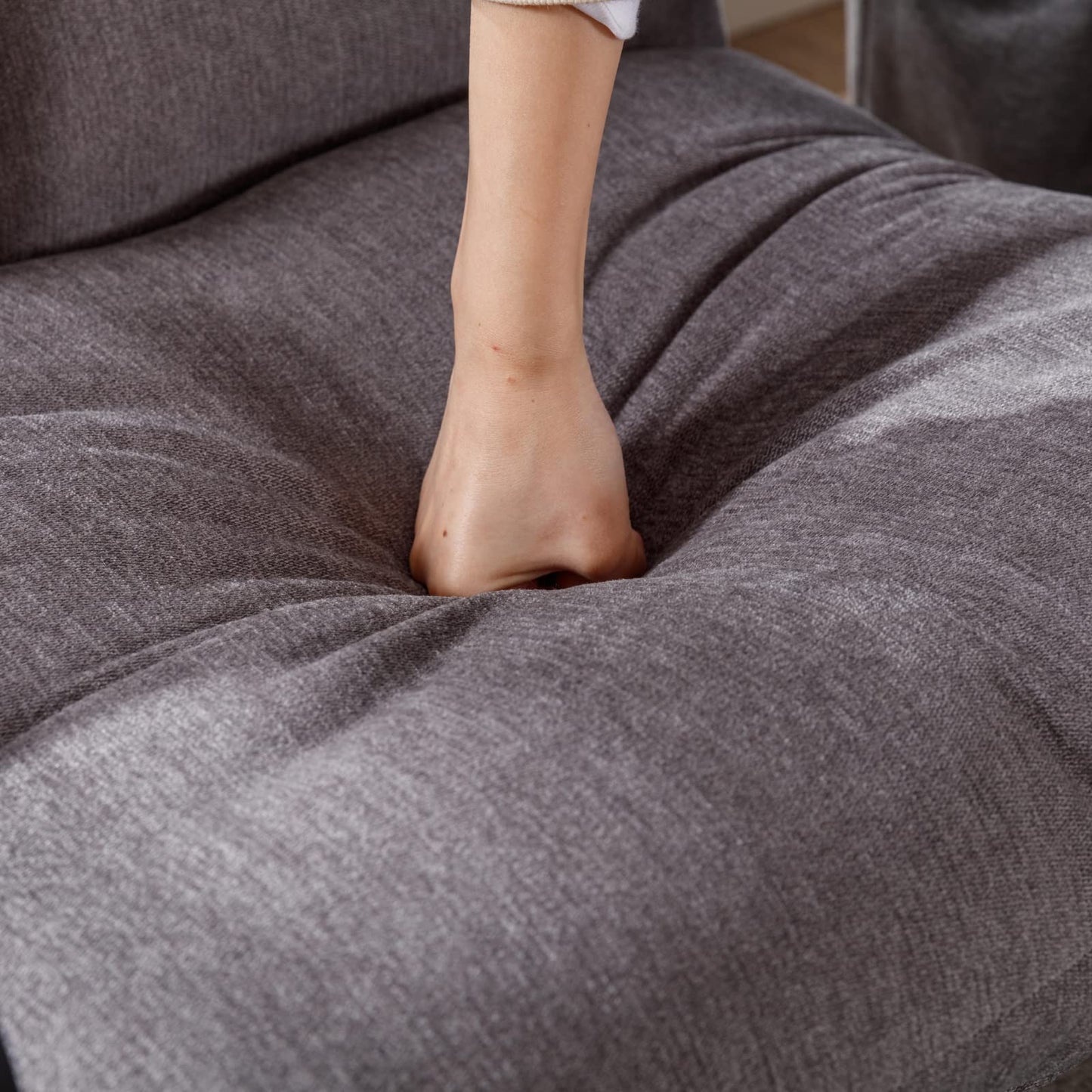Poltrona Lounge Moderna con Imbottitura Spessa – Poltrona Relax Design
