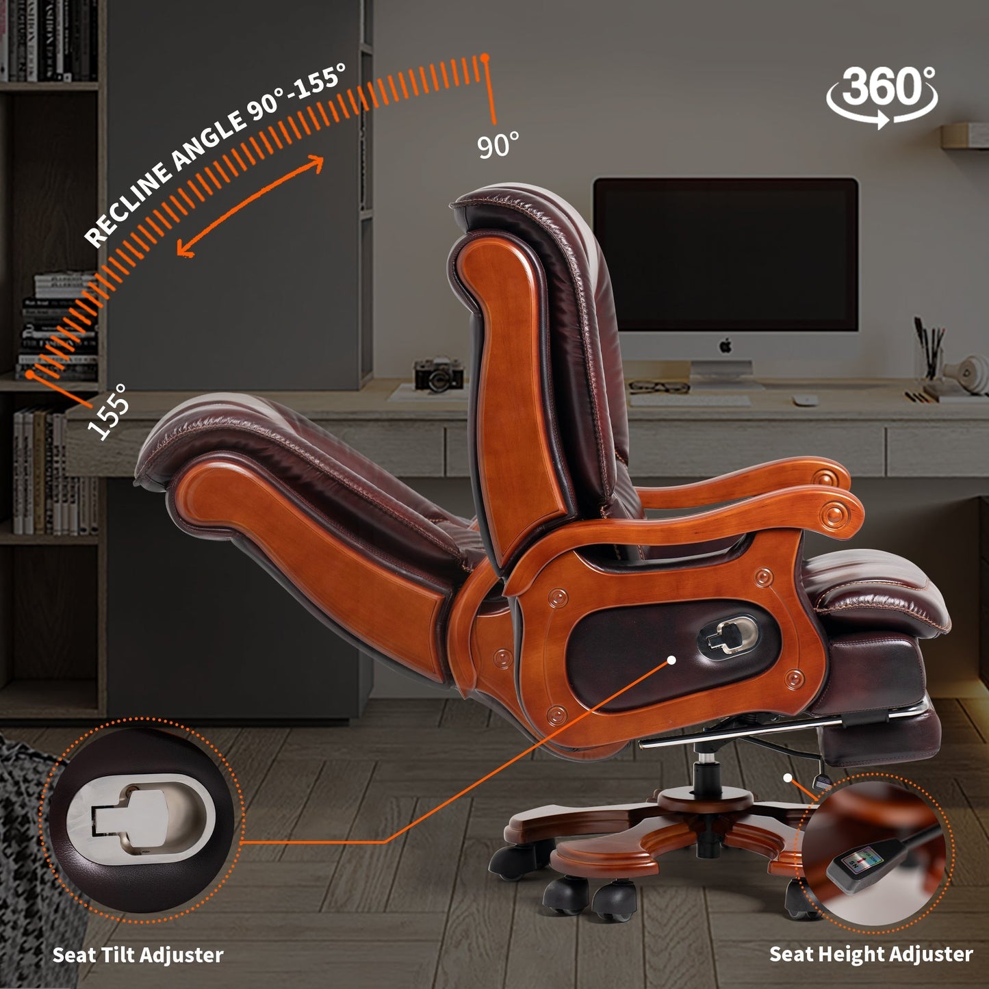 Evan Sedia da ufficio massaggiante